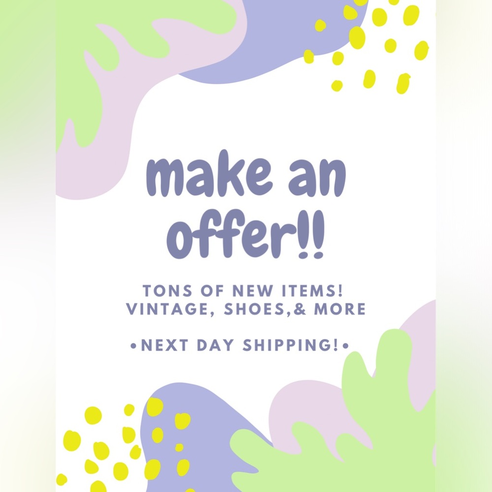 Send An Offer! Shipping tomorrow